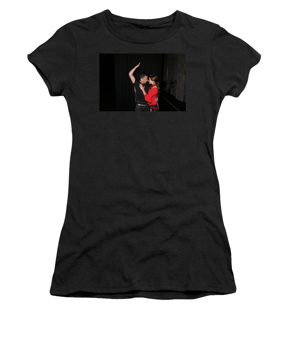 Dance Women's T-Shirt featuring the photograph The Dancers by Nicholas Small