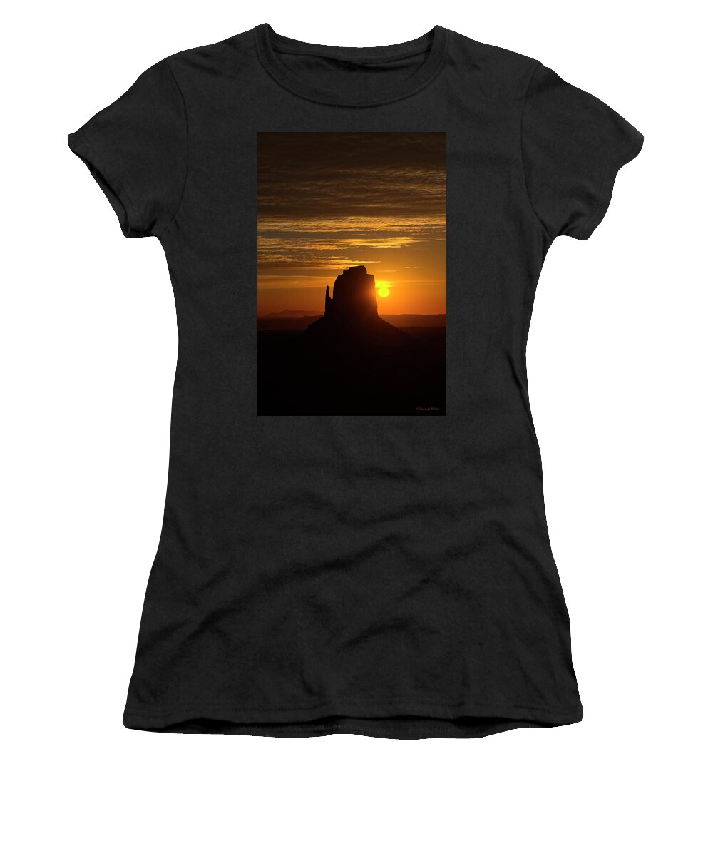 Desert Women's T-Shirt featuring the photograph The Earth Awakes by Lucinda Walter