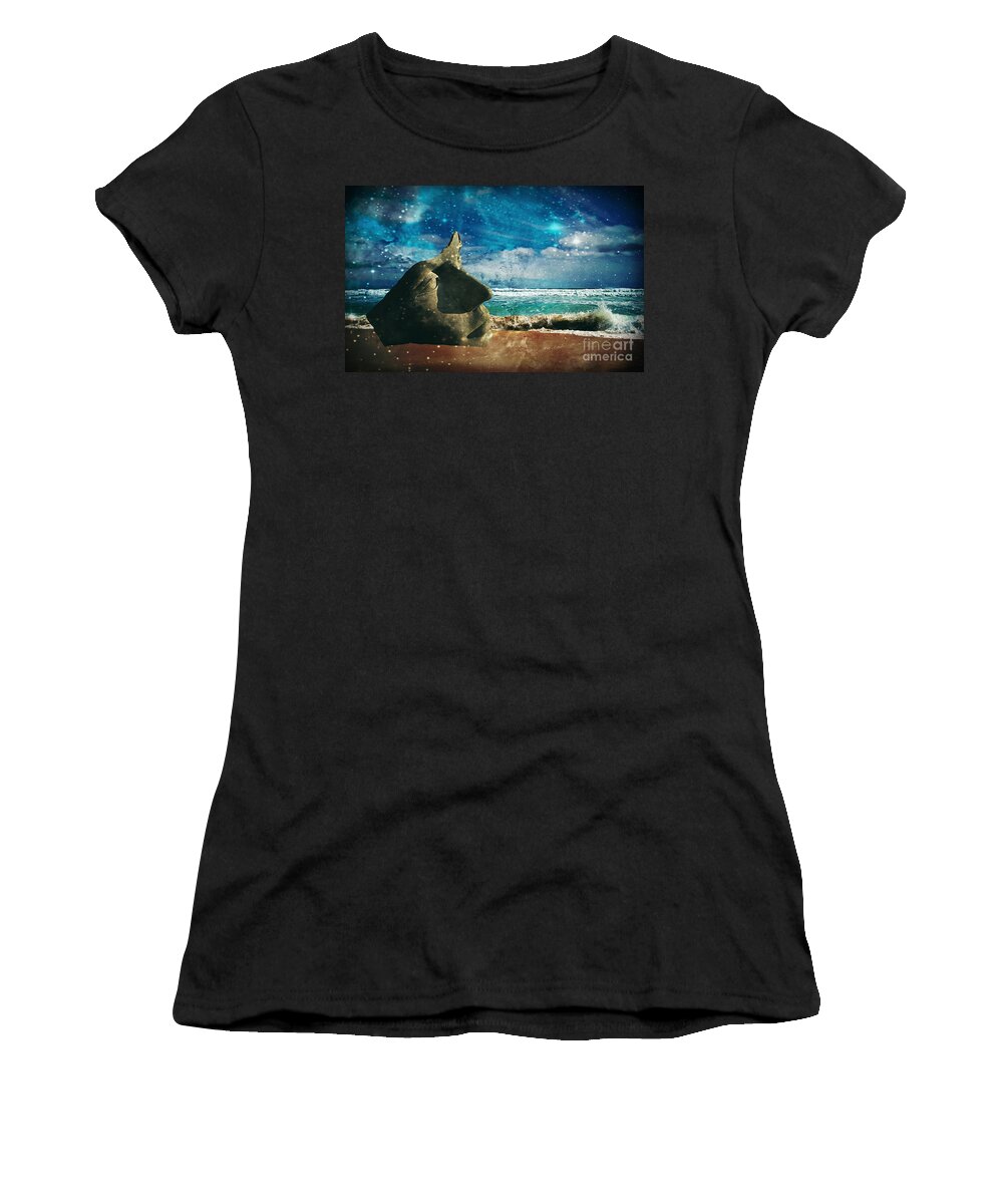 Head Women's T-Shirt featuring the photograph The fifth element by Binka Kirova