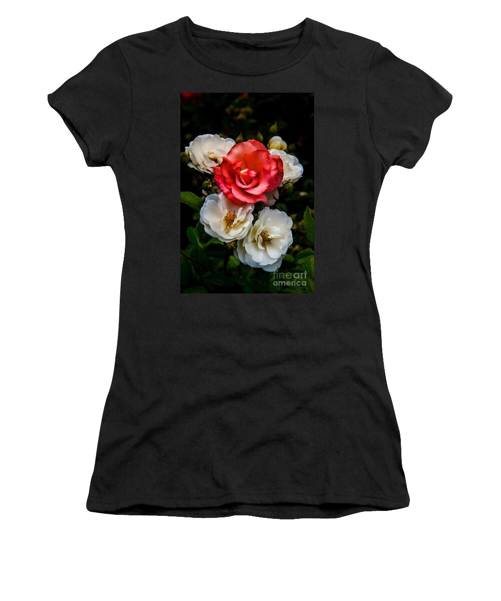 Rose Women's T-Shirt featuring the photograph The Odd One by Robert Bales