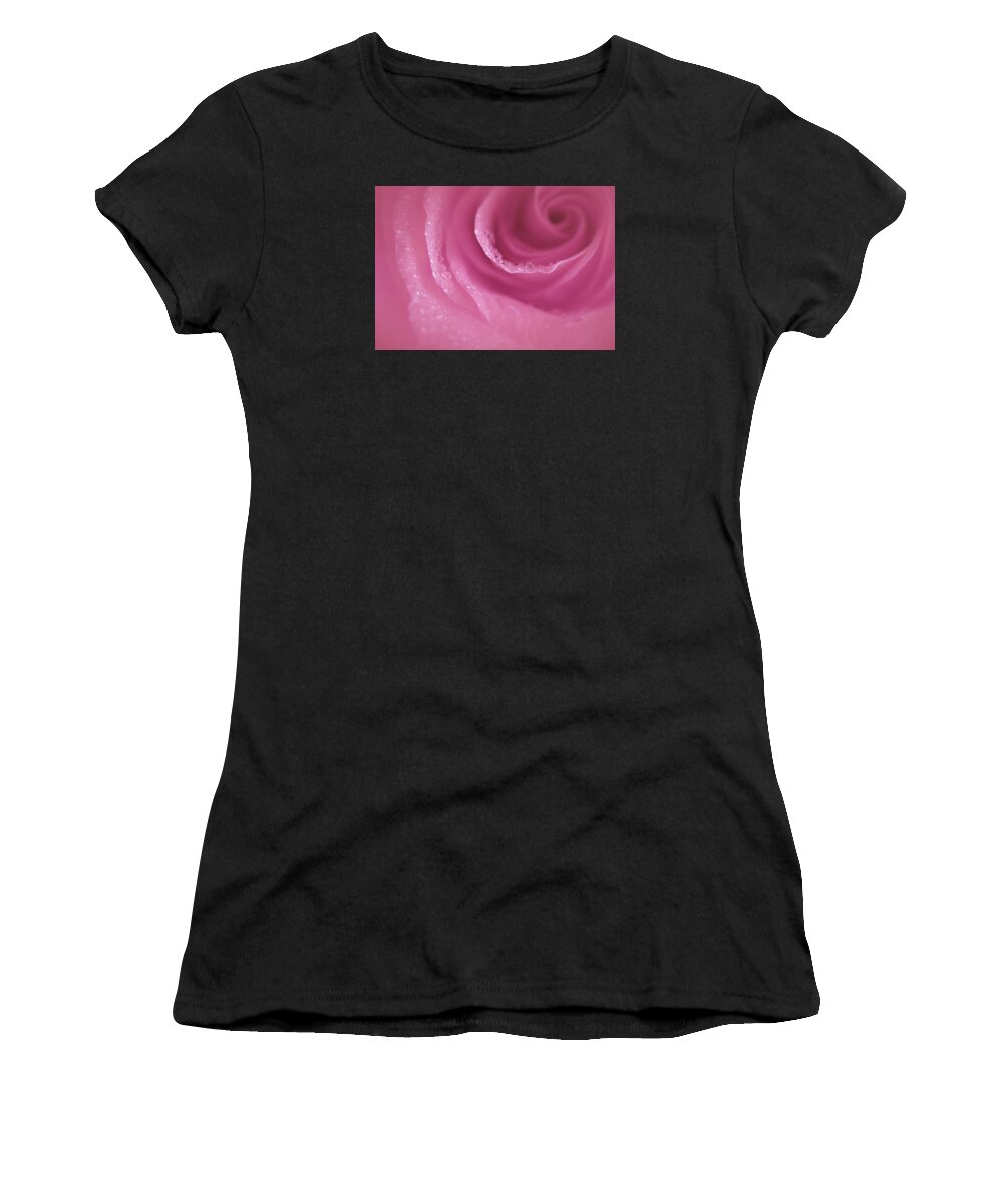  Women's T-Shirt featuring the photograph The Sweet Rose by The Art Of Marilyn Ridoutt-Greene