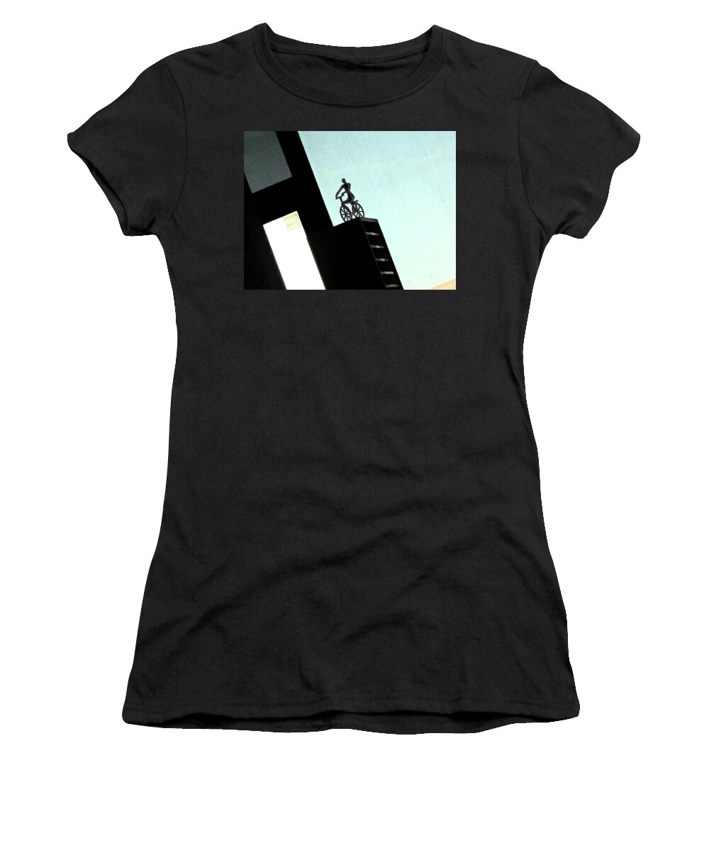 Abstracts Women's T-Shirt featuring the photograph Tilt by Bruce IORIO