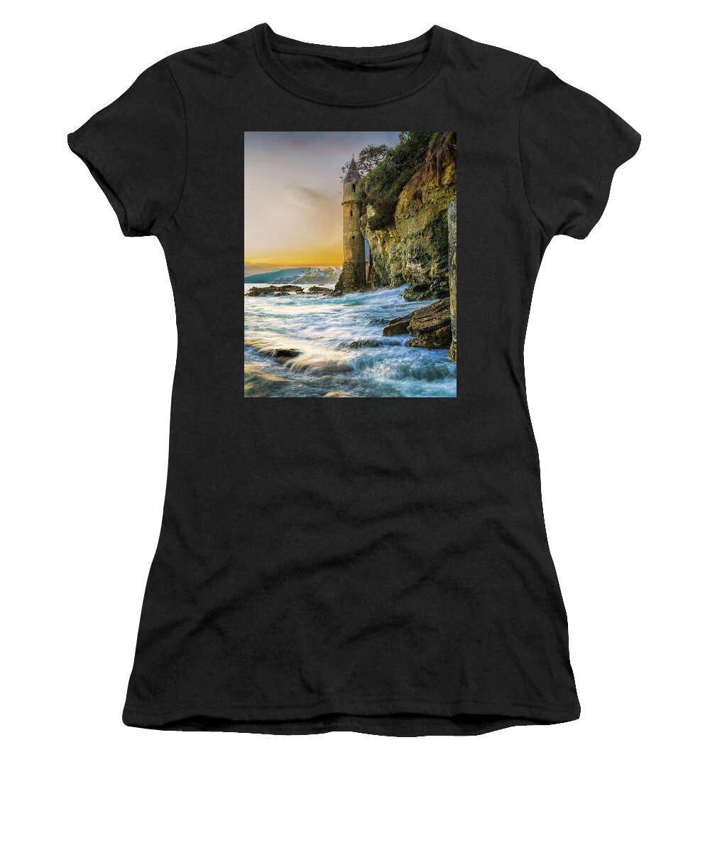 Laguna Women's T-Shirt featuring the photograph Time Flows I Wait by Scott Campbell