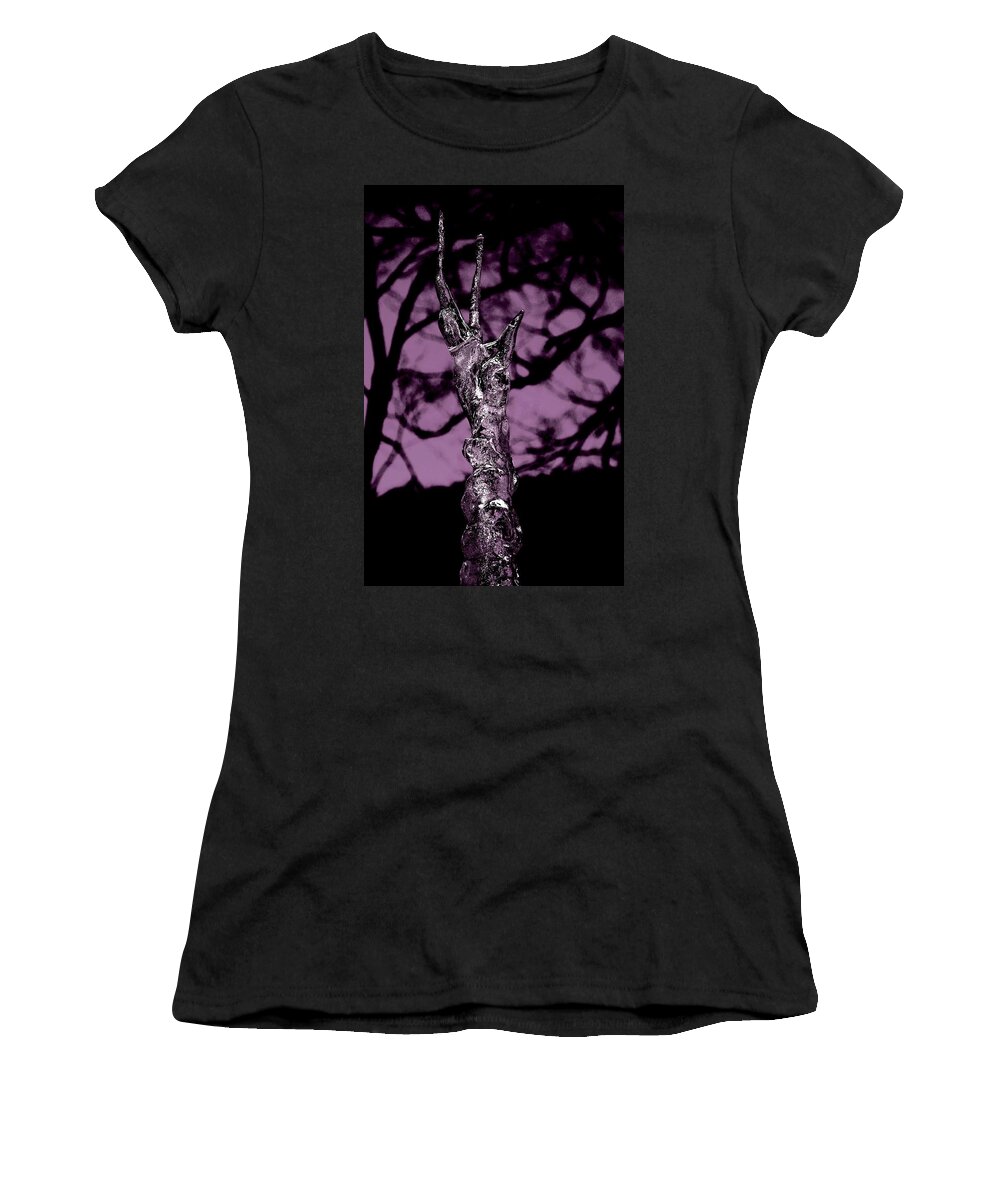 Hand Women's T-Shirt featuring the digital art Transference by Danielle R T Haney