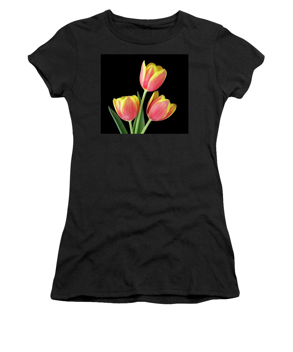 Tulip Women's T-Shirt featuring the photograph Tulip Passion by Johanna Hurmerinta