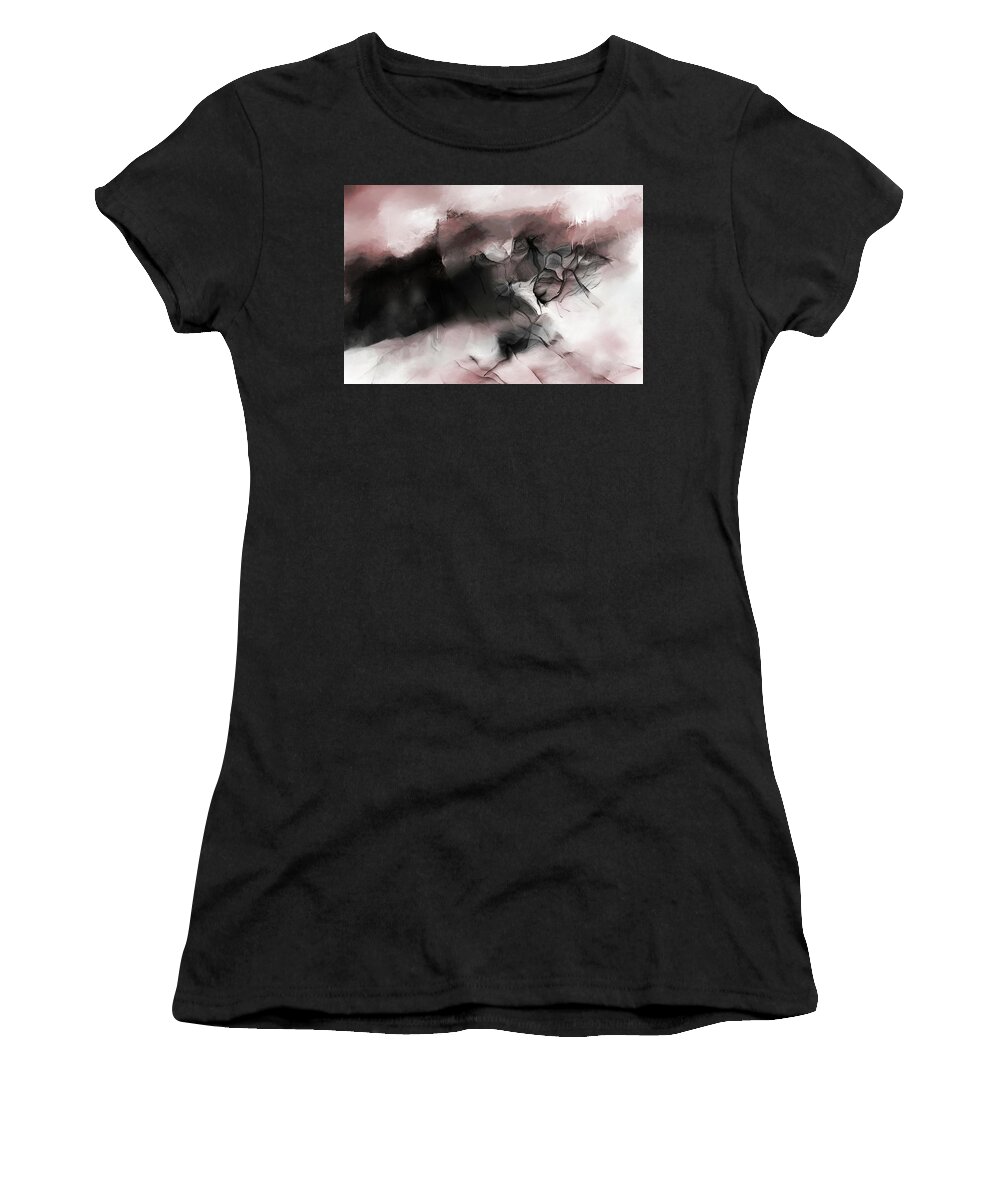 Fine Art Women's T-Shirt featuring the digital art Untitled 0518 by David Lane