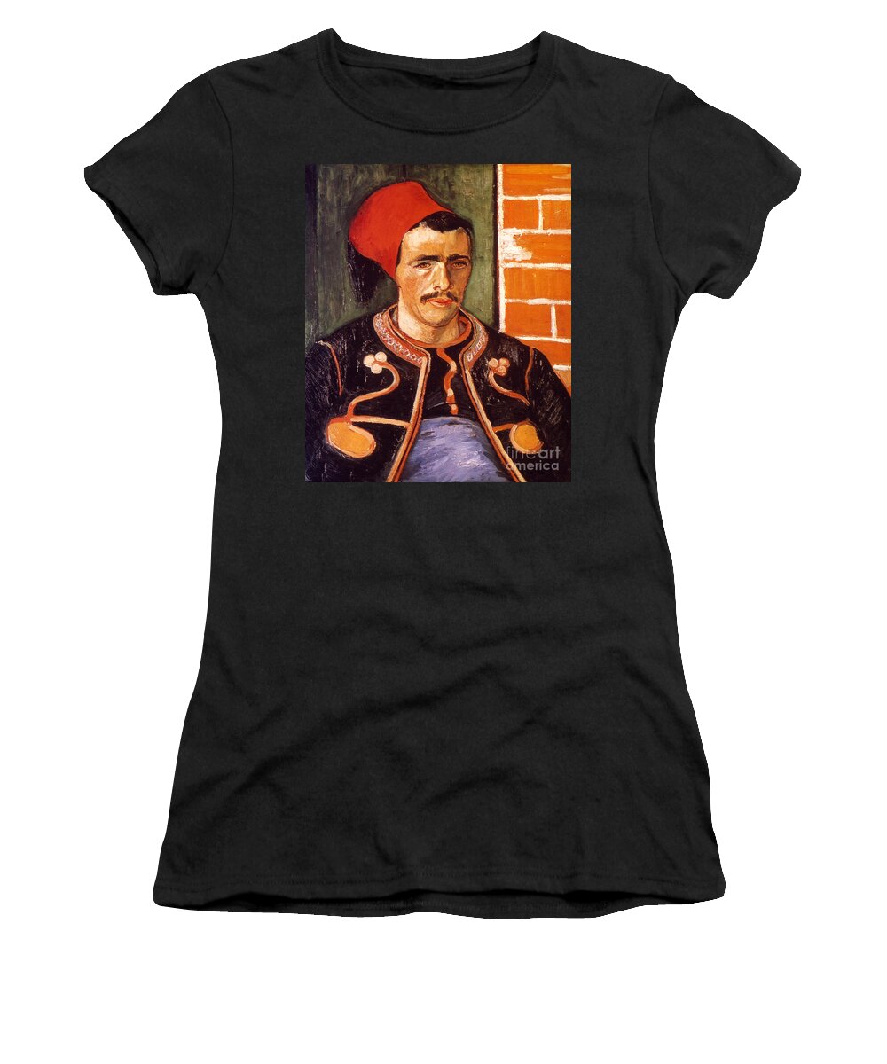 1888 Women's T-Shirt featuring the photograph Van Gogh: The Zouave, 1888 by Granger