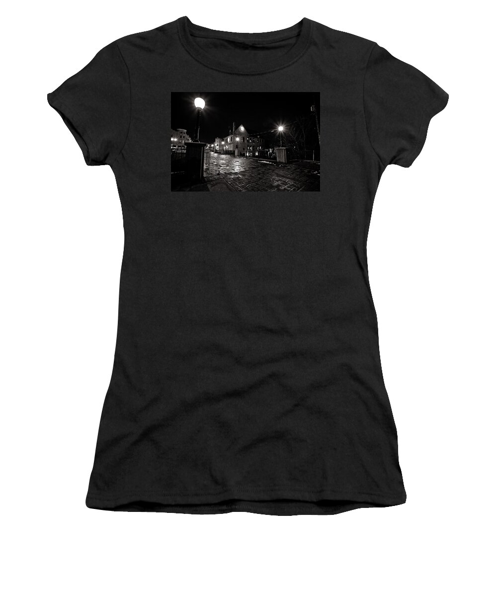 Milwaukee Women's T-Shirt featuring the photograph Village Walk by CJ Schmit