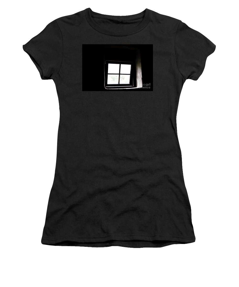 Vintage Women's T-Shirt featuring the photograph Vintage Window by Yurix Sardinelly