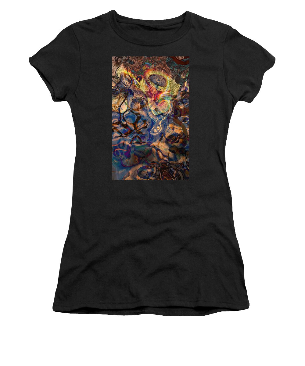 Landscape Women's T-Shirt featuring the photograph Waters Reflection by Julie Lueders 