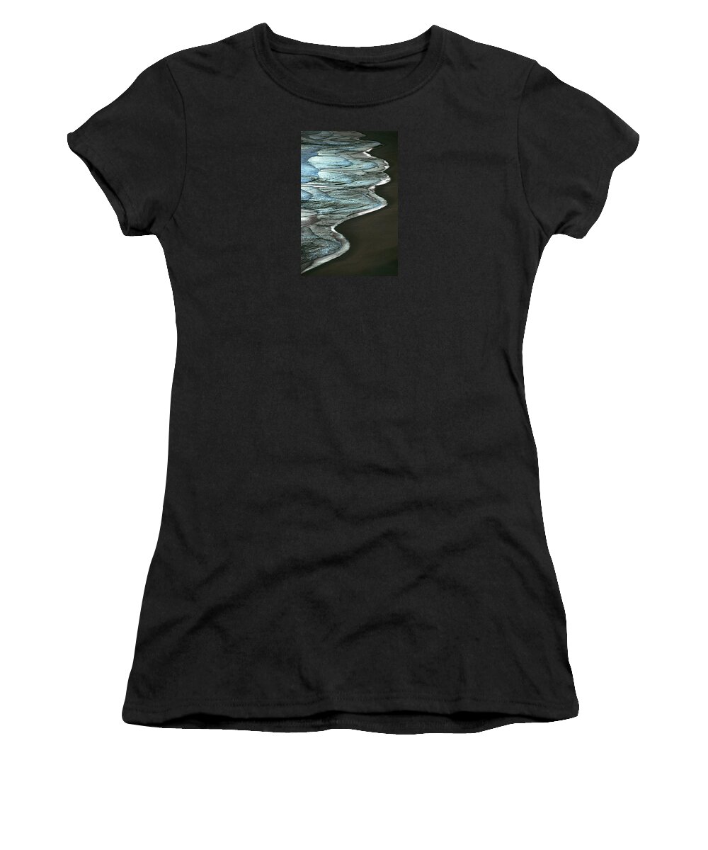 The Walkers Women's T-Shirt featuring the photograph Waves of the Future by The Walkers