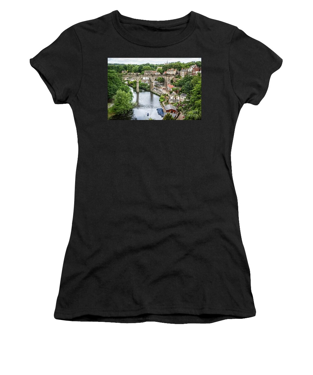 Kremsdorf Women's T-Shirt featuring the photograph Where The River Flows by Evelina Kremsdorf