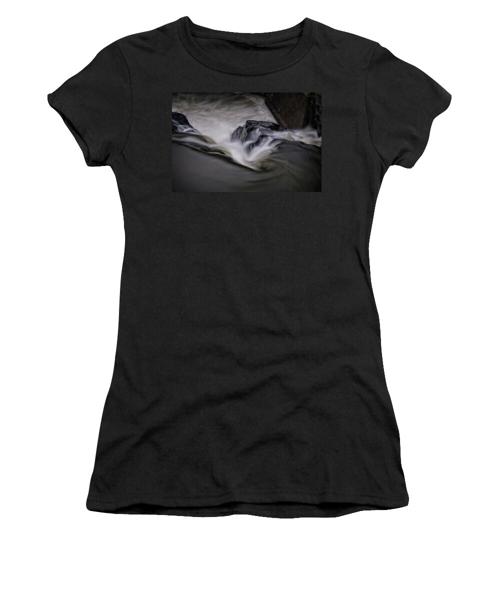 Whetstone Brook Women's T-Shirt featuring the photograph Whetstone Canyon by Tom Singleton