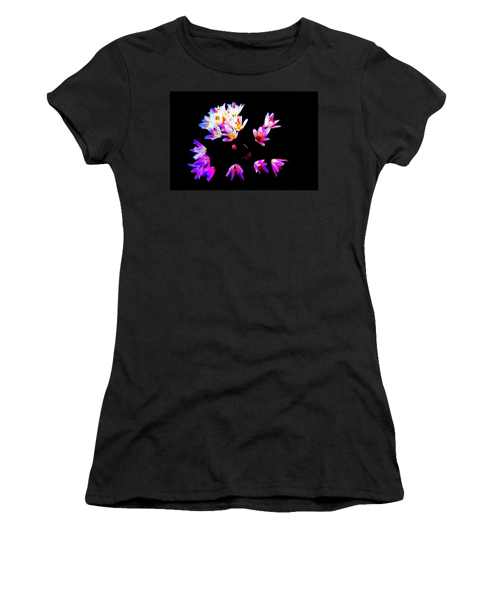 Flowers Women's T-Shirt featuring the photograph Wild Garlic by Richard Patmore
