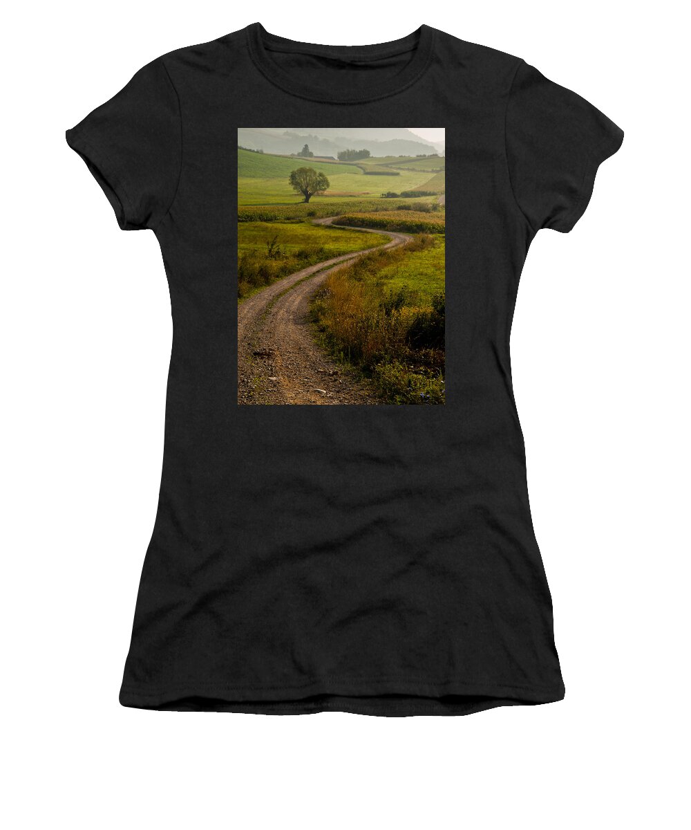 Landscapes Women's T-Shirt featuring the photograph Willow by Davorin Mance