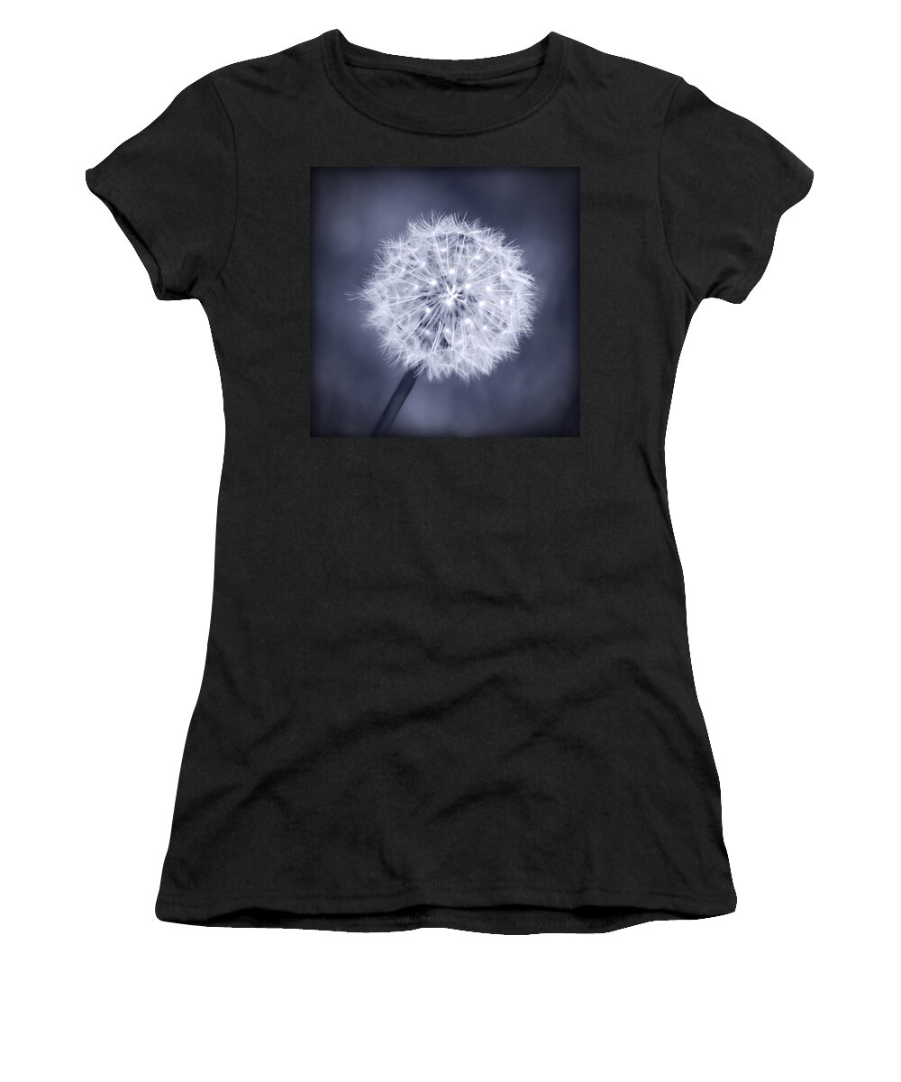 Dandelion Women's T-Shirt featuring the photograph Wish by Melanie Alexandra Price