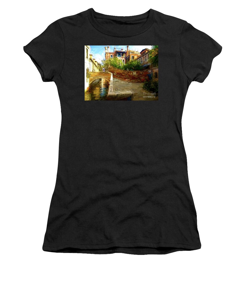  Women's T-Shirt featuring the photograph La Serenissima #1 by Jack Torcello