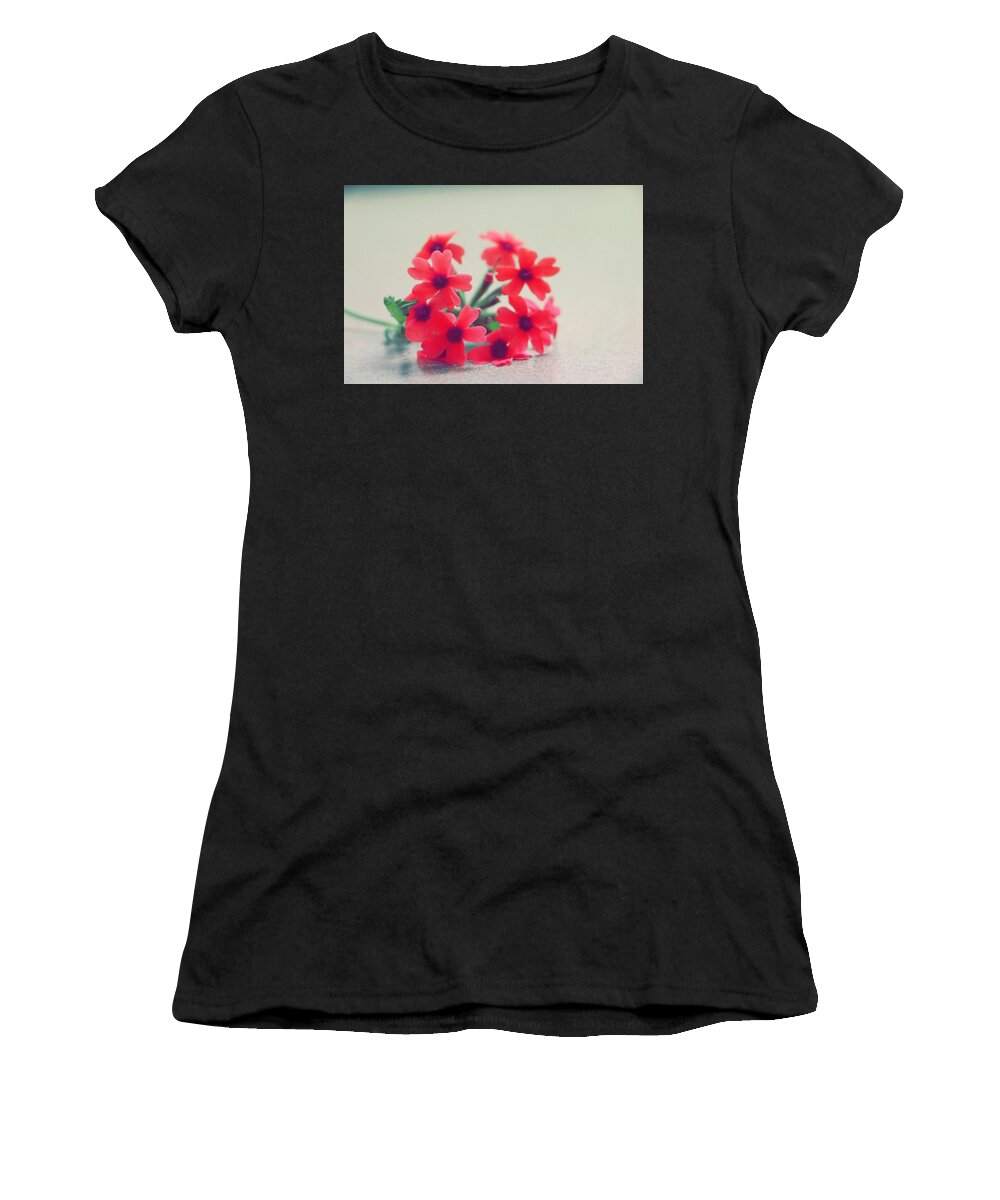 Littleflowersofred Women's T-Shirt featuring the photograph To Love You Always #1 by The Art Of Marilyn Ridoutt-Greene