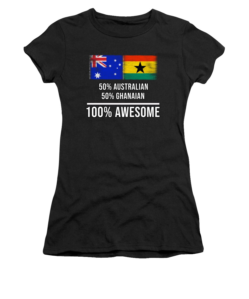 Søgemaskine markedsføring Påhængsmotor ligning 50 Australian 50 Ghanaian 100 Awesome Women's T-Shirt by Jose O - Pixels