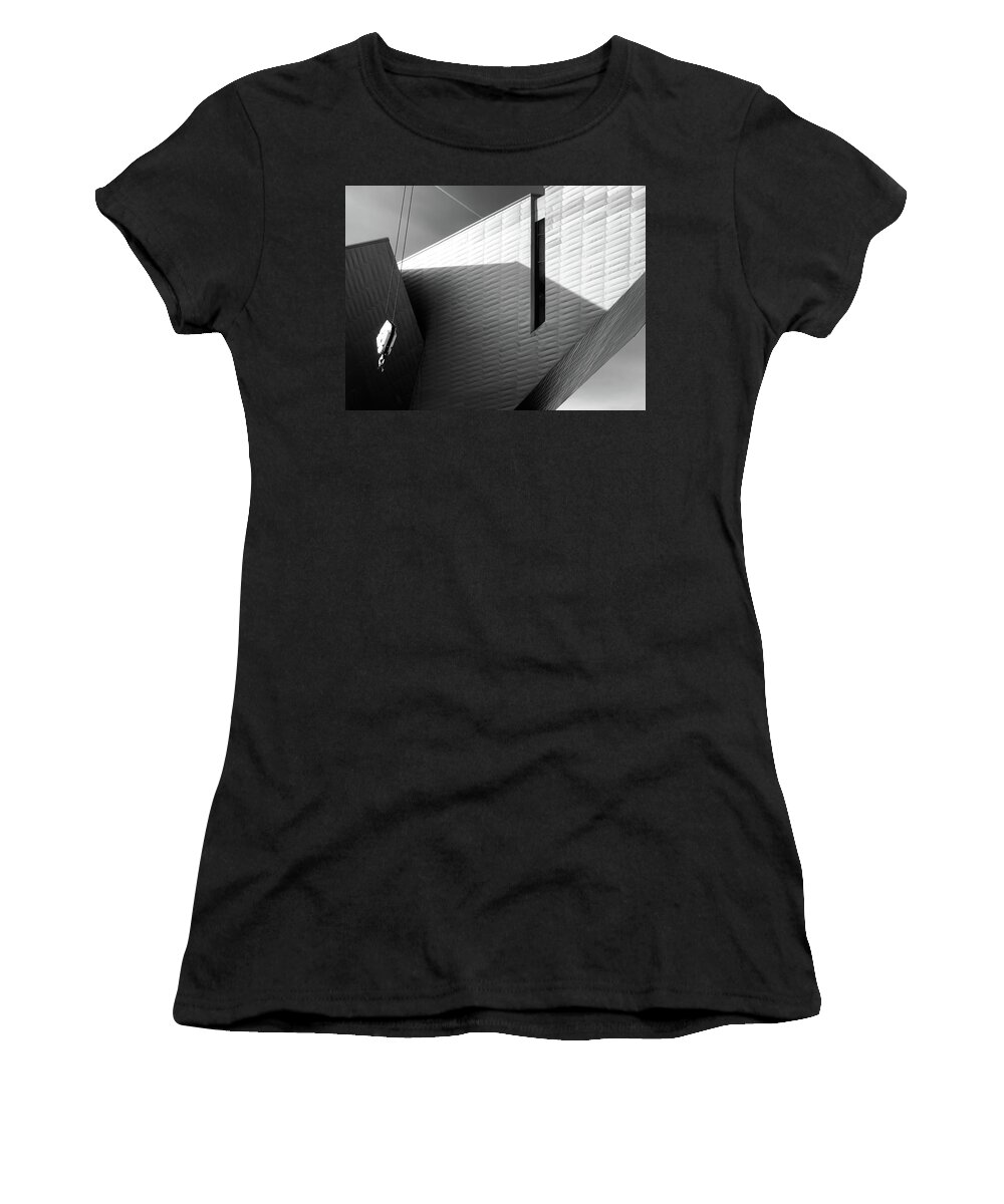Abstract Women's T-Shirt featuring the photograph Abstract Architecture by Marilyn Hunt