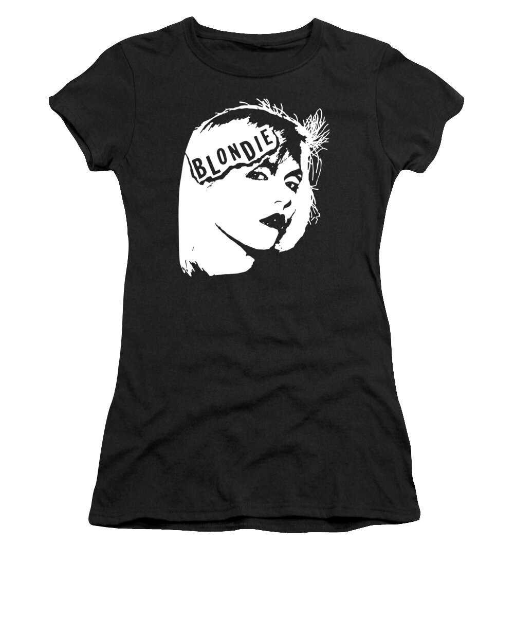 hek Horzel ontvangen Blondie New Wave Punk Rock 70's 80's Vintage Style hipster Women's T-Shirt  by Riley Sargent - Fine Art America