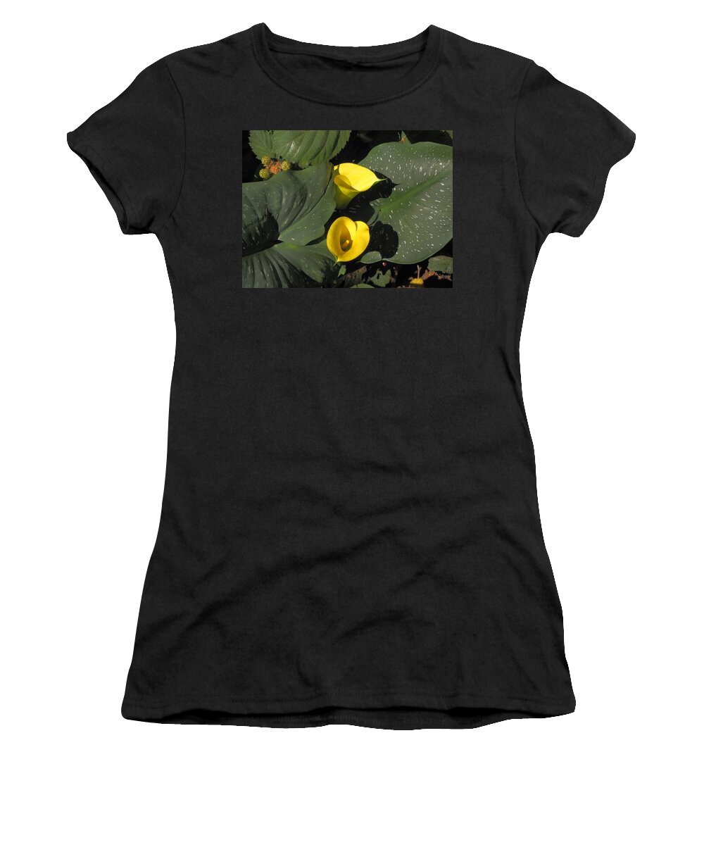Botanical Women's T-Shirt featuring the photograph Calla Lily Berries by Richard Thomas