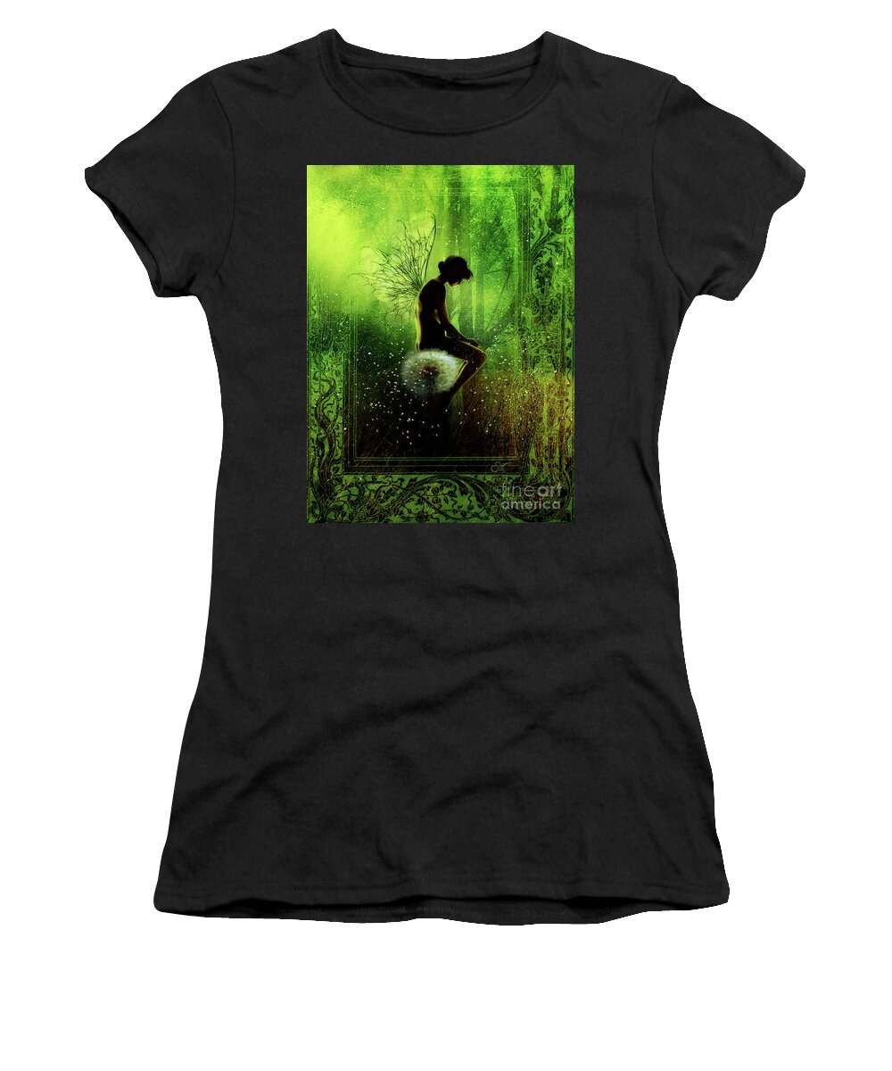 Expectations Women's T-Shirt featuring the digital art Expectations by Shanina Conway