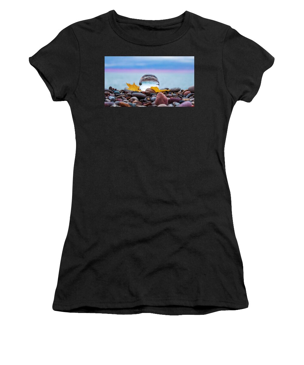Crystal Women's T-Shirt featuring the photograph Eye of the Calm by Terri Hart-Ellis