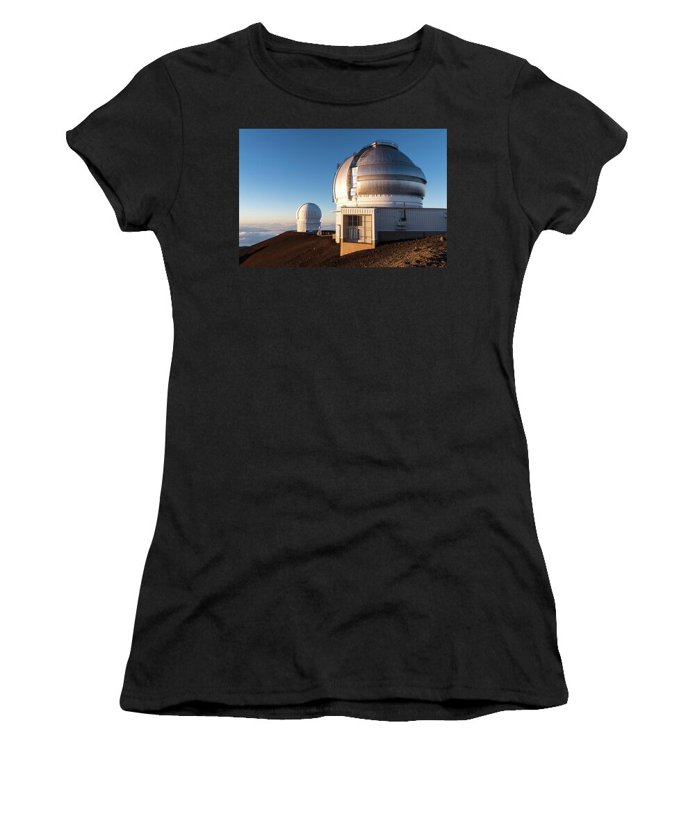 Telescope Women's T-Shirt featuring the photograph Gemini Observatory by William Dickman