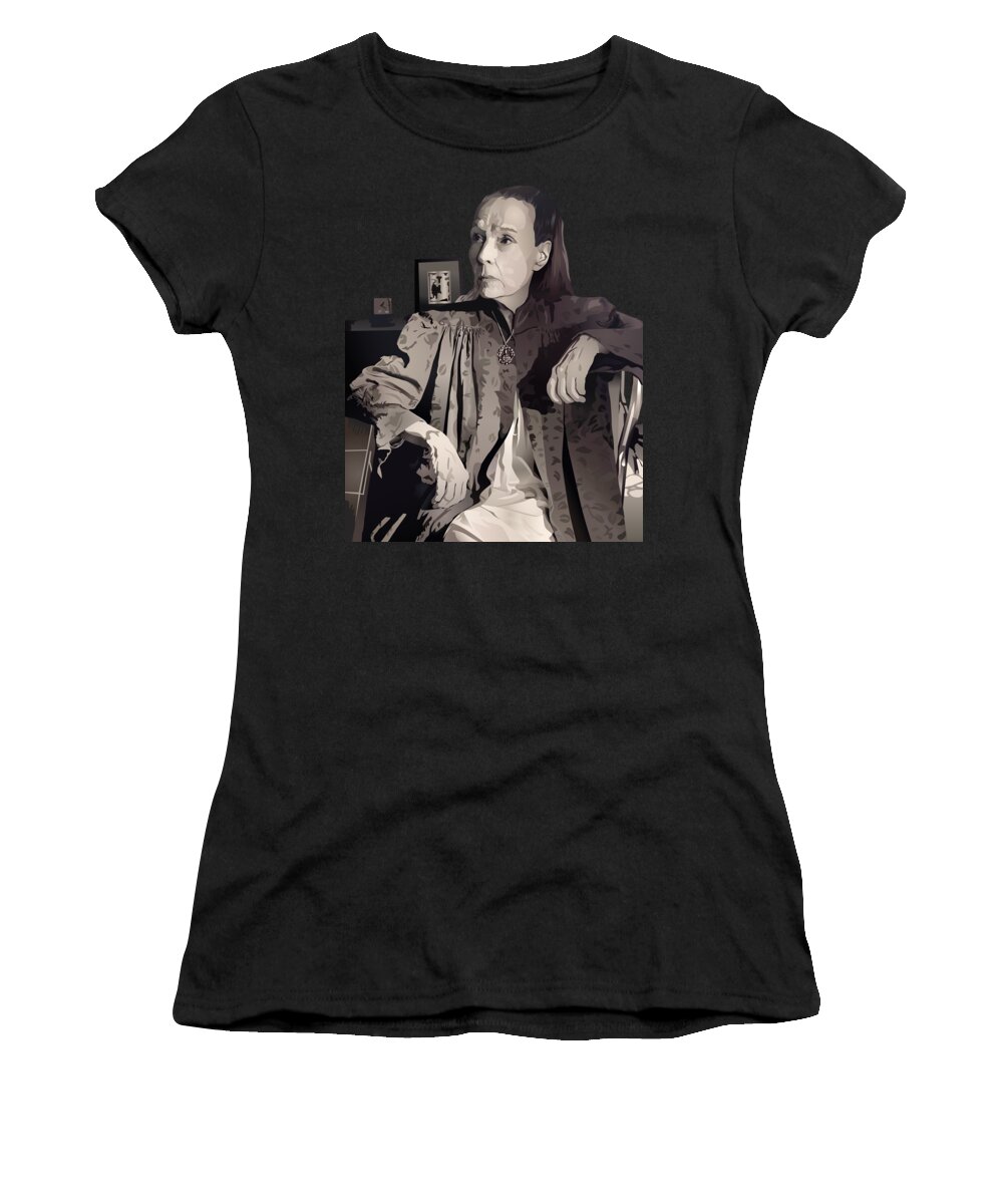 Louise Brooks Women's T-Shirt featuring the digital art Louise Brooks in Rochester by Louise Brooks