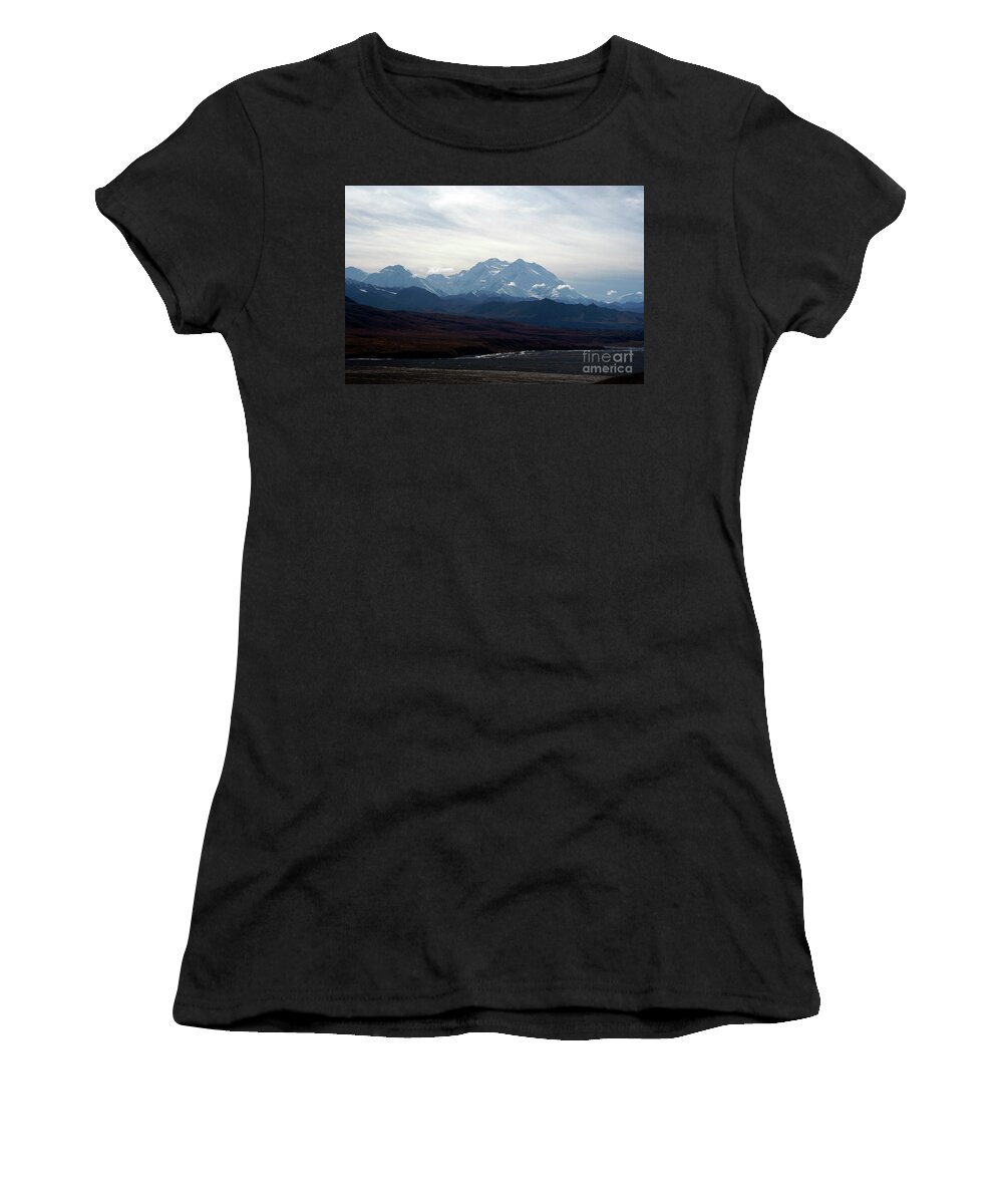 Denise Bruchman Photography Women's T-Shirt featuring the photograph Mt. McKinley 9 by Denise Bruchman