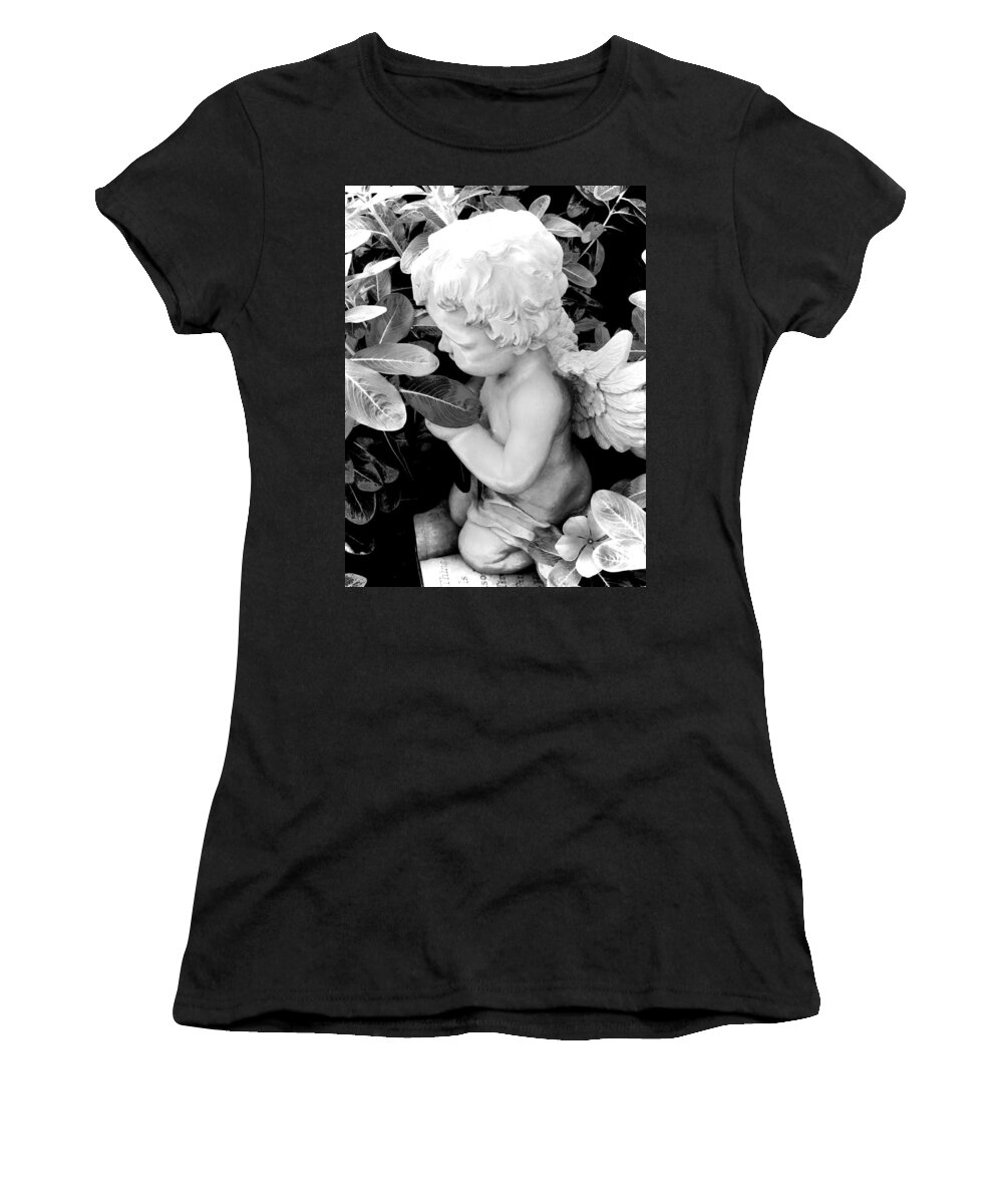 Impatiens Women's T-Shirt featuring the photograph My Daniel No. 2 by Debra Grace Addison