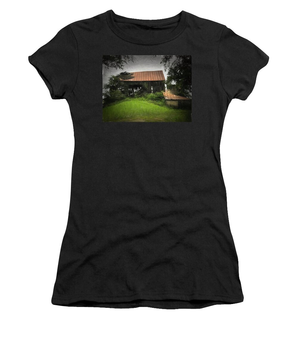  Women's T-Shirt featuring the photograph Nature Prevails by Jack Wilson