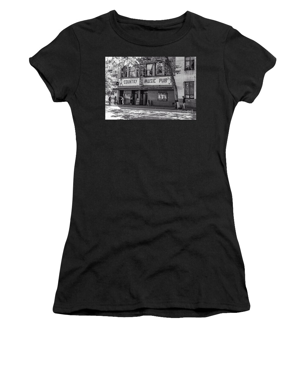 Vancouver Women's T-Shirt featuring the photograph On the Streets of Vancouver by Lenore Locken