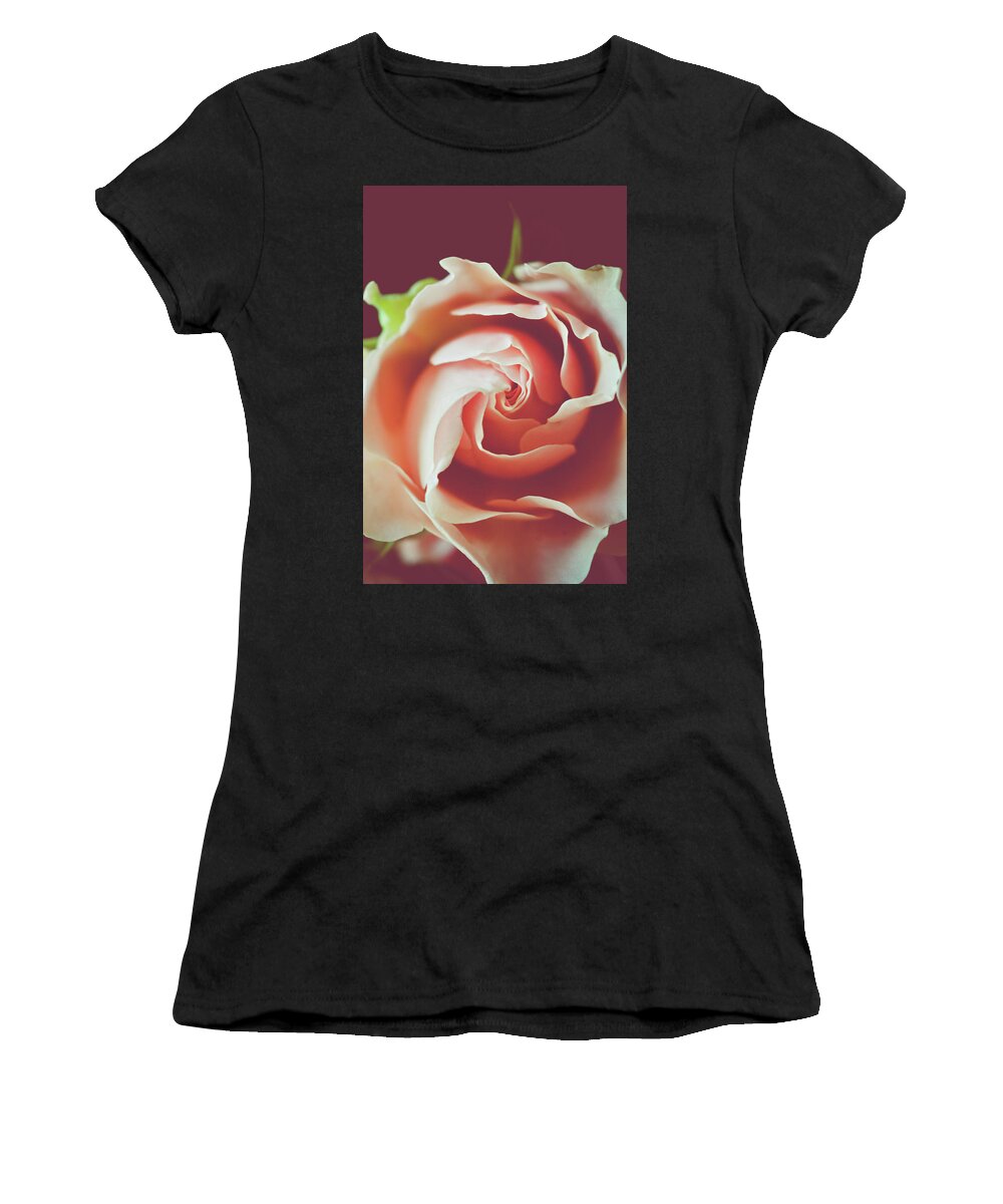 Coral Women's T-Shirt featuring the photograph Painted by Michelle Wermuth