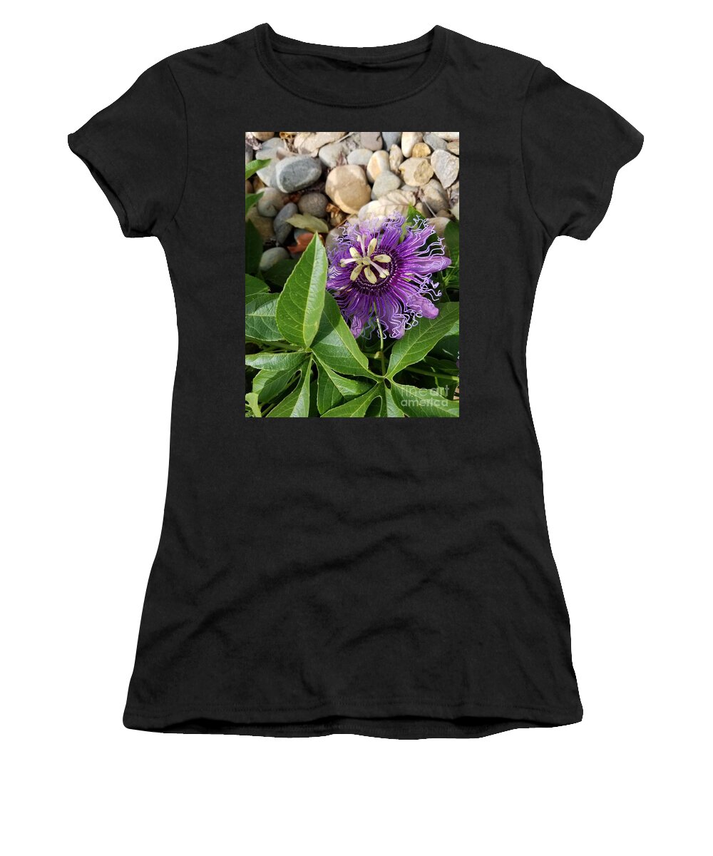 Passion Women's T-Shirt featuring the digital art Pasion by Yenni Harrison