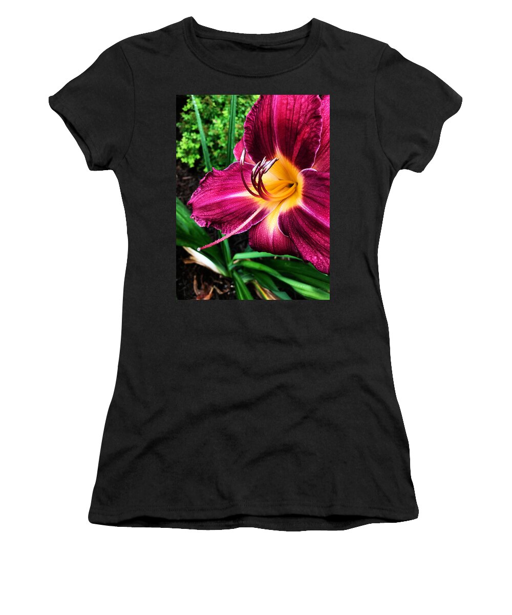 Art Women's T-Shirt featuring the photograph Rolling by Jeff Iverson