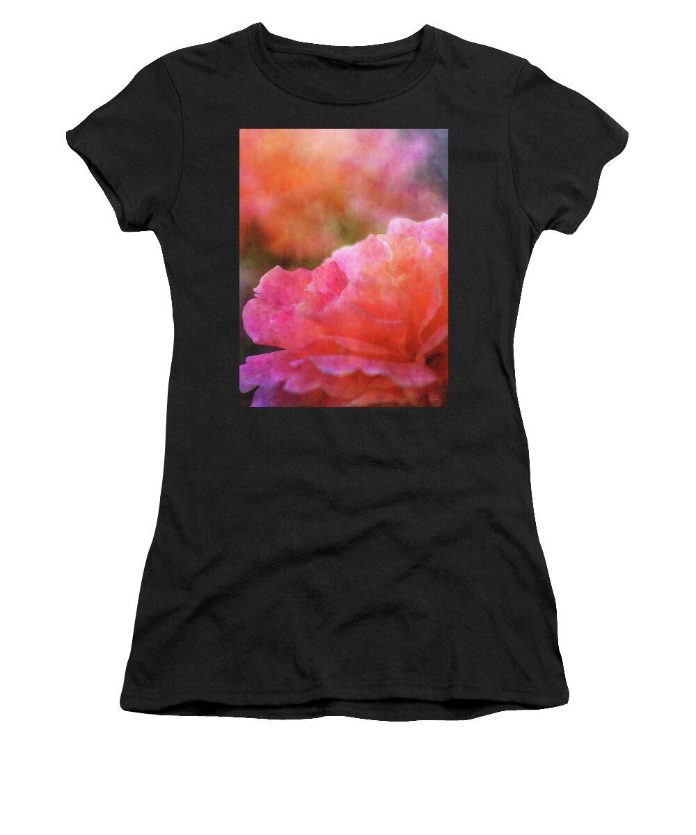Impressionist Women's T-Shirt featuring the photograph Scalloped 5512 IDP_2 by Steven Ward