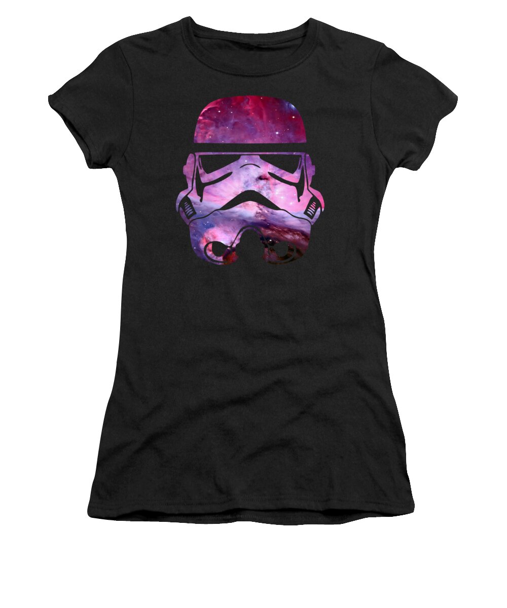Yoda Women's T-Shirt featuring the digital art Storm Trooper Nebula by Filip Schpindel