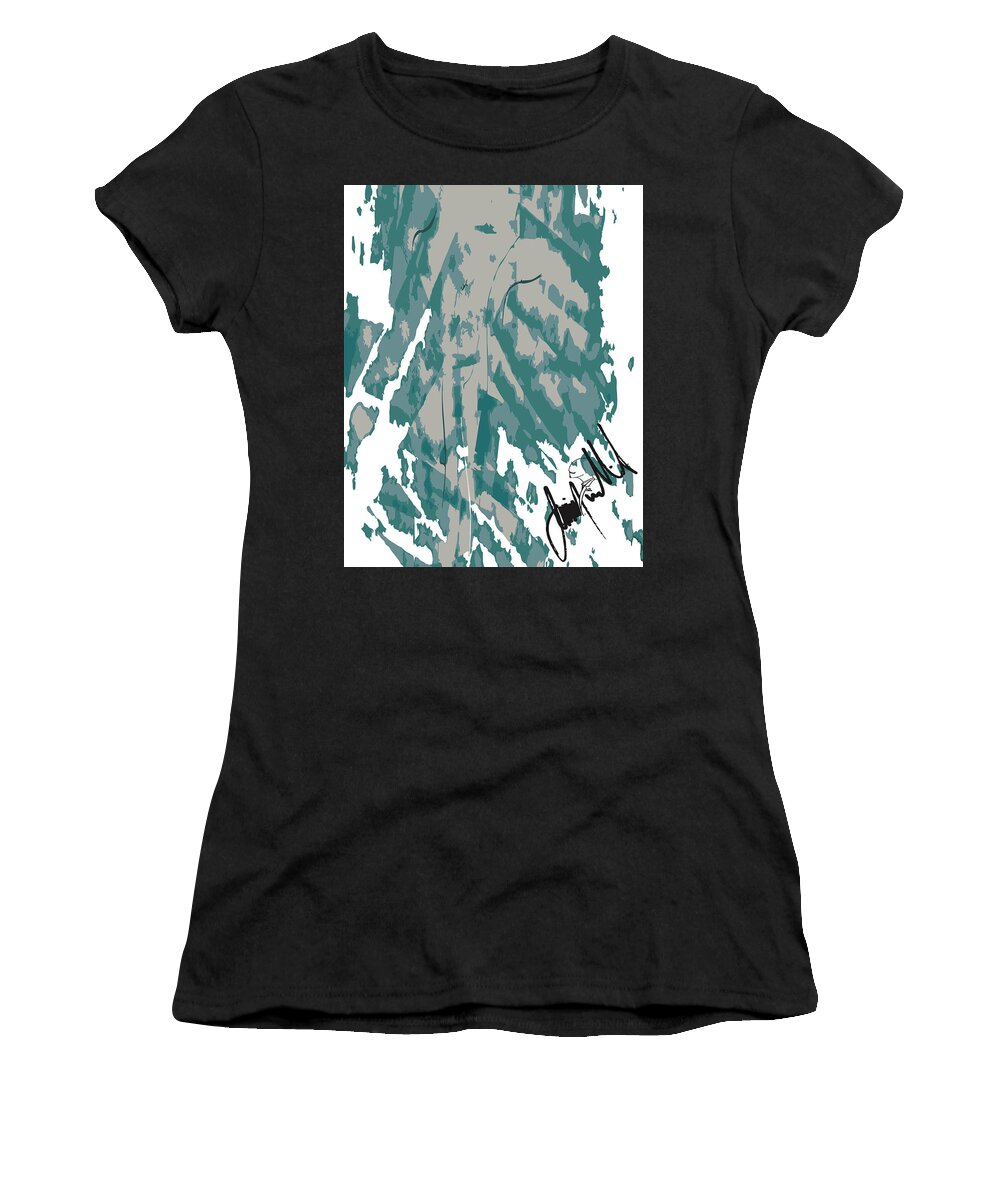  Women's T-Shirt featuring the digital art Tasha by Jimmy Williams