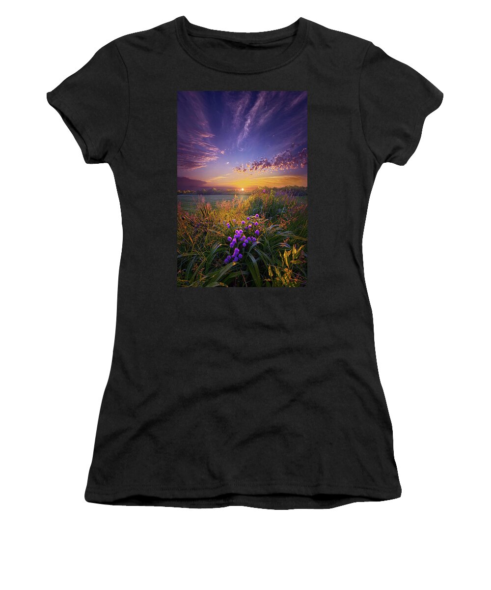 Life Women's T-Shirt featuring the photograph They Speak Without a Sound or Word by Phil Koch