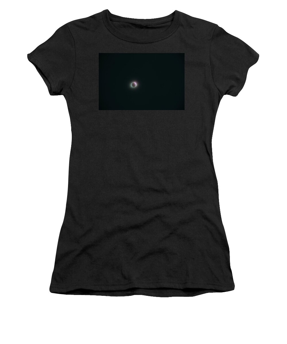 Solar Women's T-Shirt featuring the photograph Total Solar Eclipse by Mark Duehmig