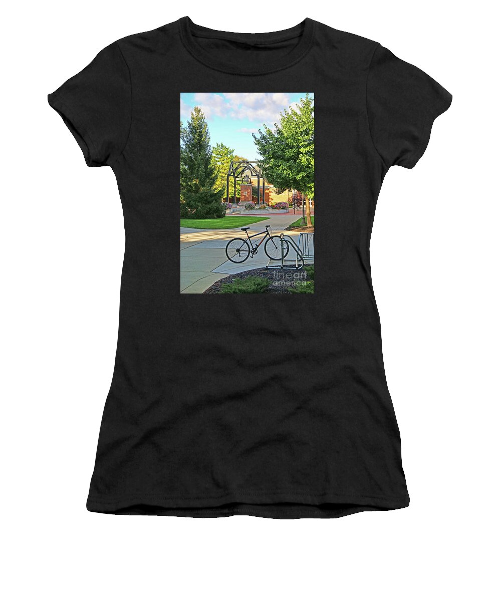 Findlay Women's T-Shirt featuring the photograph University of Findlay 4425 by Jack Schultz
