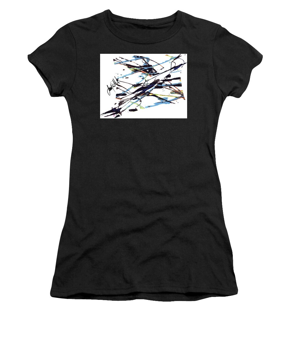  Women's T-Shirt featuring the digital art Wings by Jimmy Williams