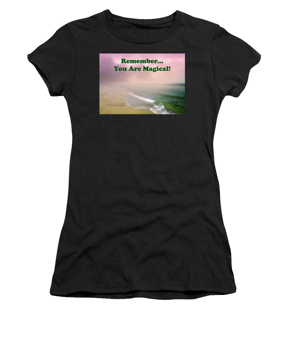 Gift Idea Women's T-Shirt featuring the photograph You Are Magical by Johanna Hurmerinta