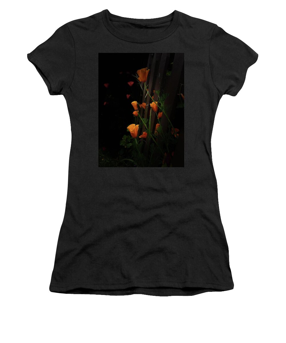 California Poppies Women's T-Shirt featuring the photograph California Poppies #1 by Daniele Smith