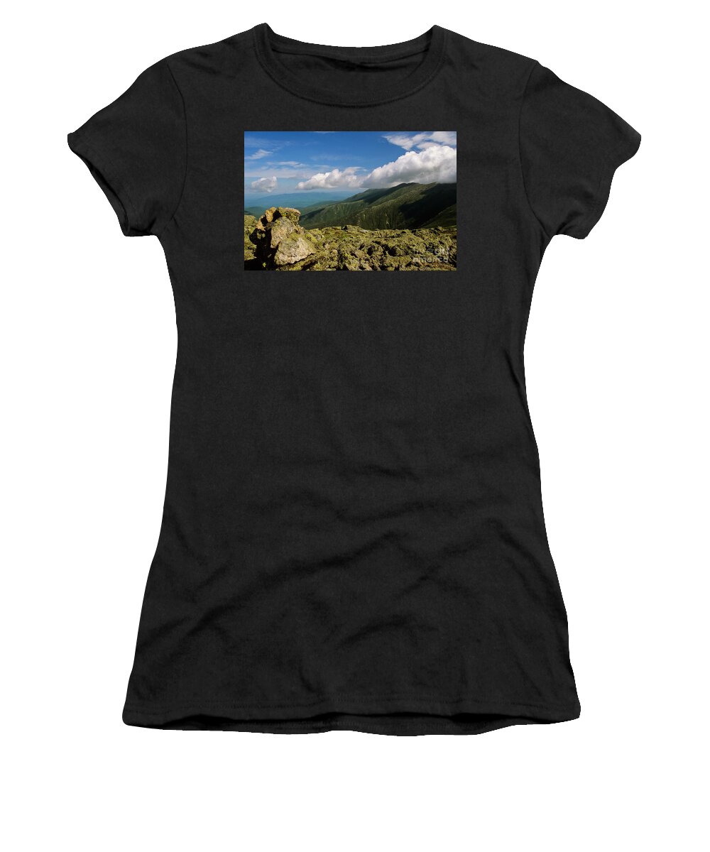 Alpine Zone Women's T-Shirt featuring the photograph White Mountain National Forest - New Hampshire USA #1 by Erin Paul Donovan