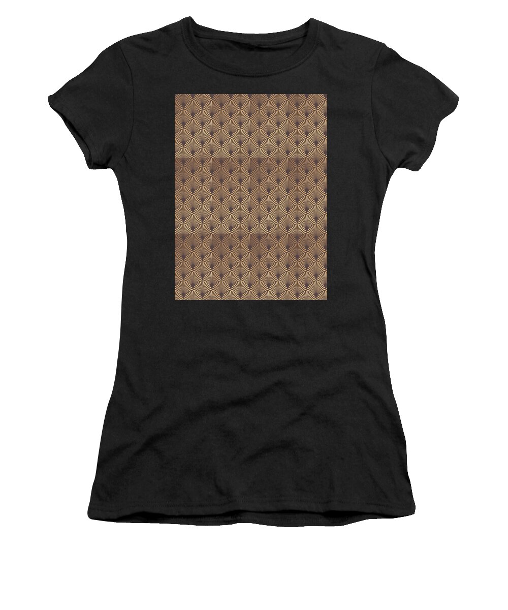 Connection Women's T-Shirt featuring the digital art Geometric Pattern Shapes Symbols Geometry #127 by Mister Tee