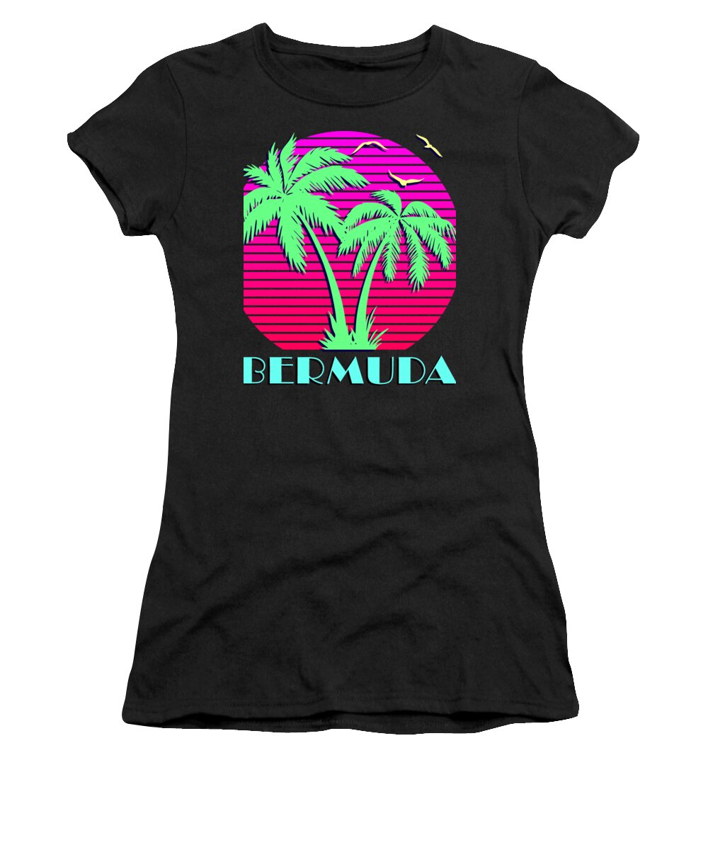 Classic Women's T-Shirt featuring the digital art Bermuda by Filip Schpindel