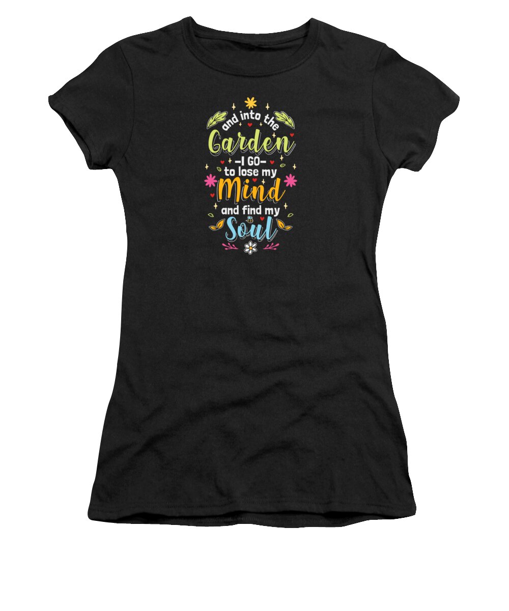 Gardener Women's T-Shirt featuring the digital art Gardening Plants Flowers Garden Gardener #2 by Toms Tee Store